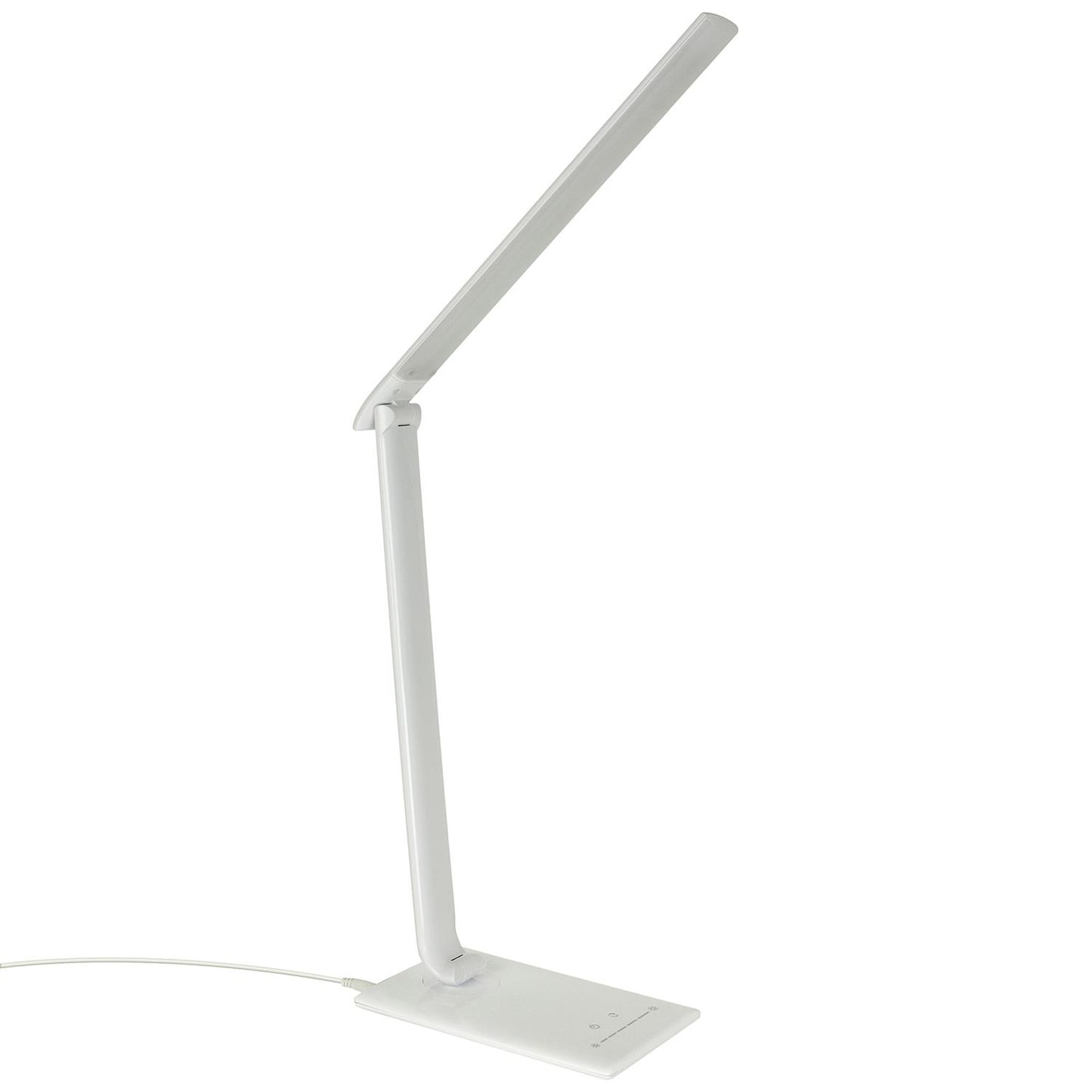 Sunlite DL/LED/WH/TC LED Desk Lamps with USB White Dimmable