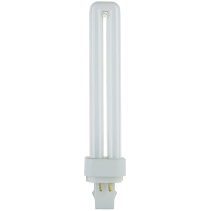 Sunlite 26 Watt PLD 4-Pin Double U-Shaped Twin Tube, G24Q-3 Base, Super White