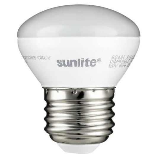 Sunlite LED R14 Floodlight 4 Watt (25W Equivalent) Medium (E26) Base, Warm White