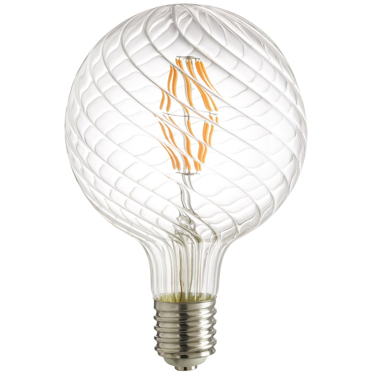 Sunlite LED Vintage G48 Globe 12W (100W Equivalent) Light Bulb Mogul (E39) Base, Warm White