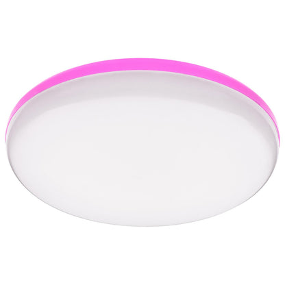 Sunlite UFO/LED/11W/30K/PINK LED 11W (50W Equivalent) Pink UFO Pendant Fixture Light Bulbs, Medium (E26) Base, 3000K Warm White