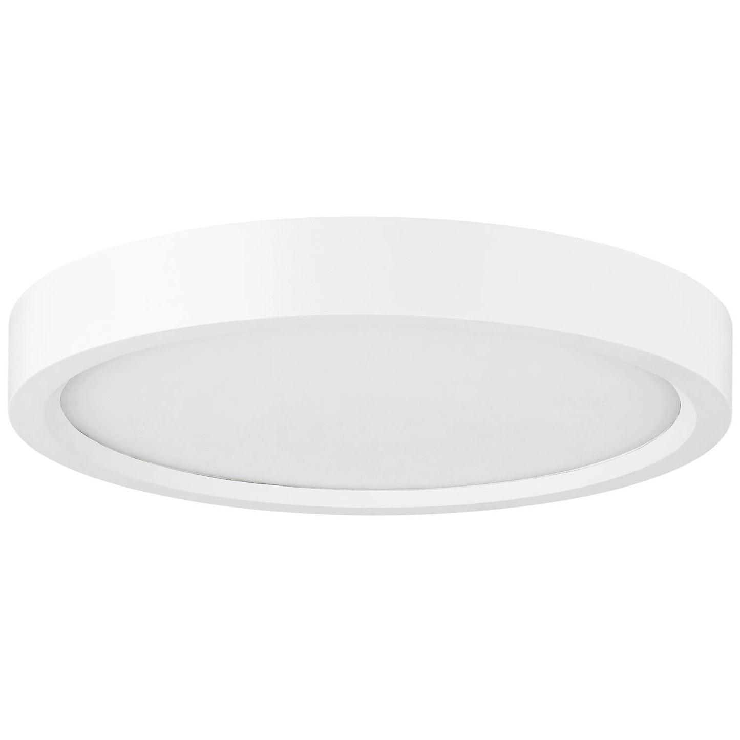 Sunlite 81282 LED 5-Inch Round Mini Panel Light Fixture, 10W (50W=), 600 Lmns, 30K/40K/50K Selectable CCT, Dimmable, White Finish, 50,000 Hour Life Span, ETL Listed