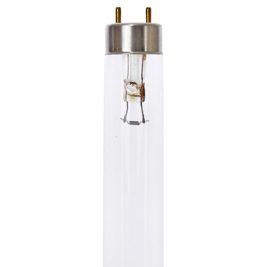 10 Watt T8 Germicidal Straight Tube, Medium Bi-Pin Base, UVC