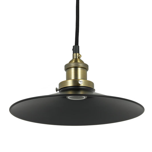 Sunlite 10" Shallow Canopy Oil Rubbed Bronze Antique Style Pendant Fixture