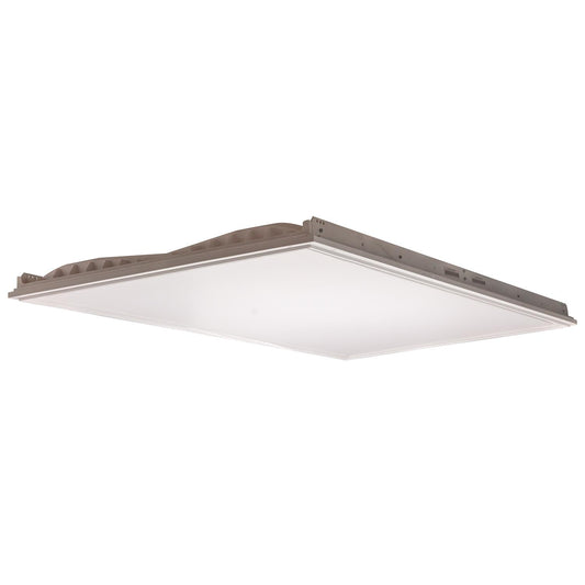 Sunlite LFX/2X4/55W/35K 2x4 55 Watt 100-277 Volt Recessed LED Ceiling Panels Fixture, White Finish