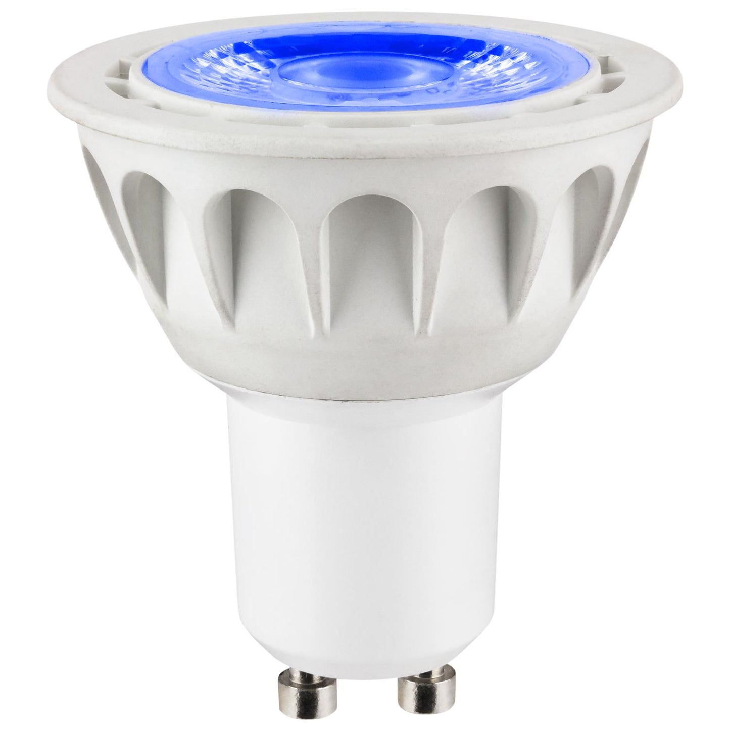 Sunlite 80520-SU LED PAR16 Light Bulb, 3 Watts (25W Equivalent), GU10 Base, 15,000 Hour Lifespan, 40 Degree Beam Angle Party Bulb, Blue 1 Pack