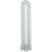 Sunlite FUL15T6/BL Fluorescent 15W Black Light U Shaped FUL Twin Tube Plugin Lamps, 4-Pin GX10Q Base