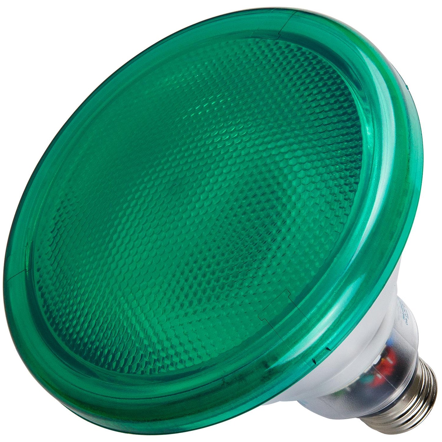 Sunlite 23 Watt Colored PAR38 Reflector, Medium Base, Green