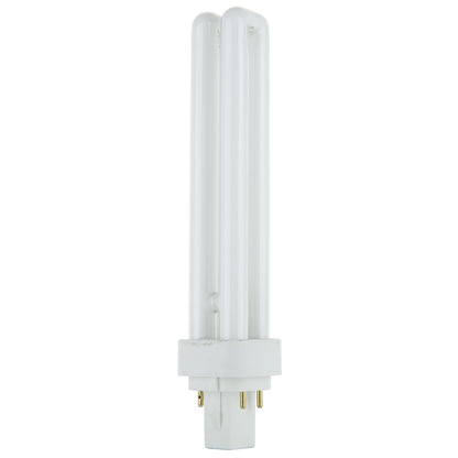 Sunlite 26 Watt PLD 4-Pin Double U-Shaped Twin Tube, G24Q-3 Base, Warm White