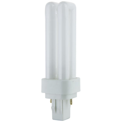 Sunlite 13 Watt PLD 2-Pin Double U-Shaped Twin Tube, GX23-2 Base, Super White