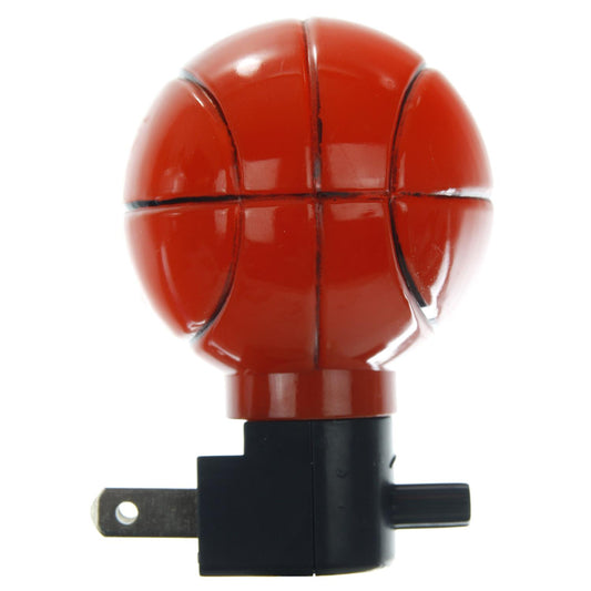 Sunlite E166 Orange Basketball Decorative Night Light