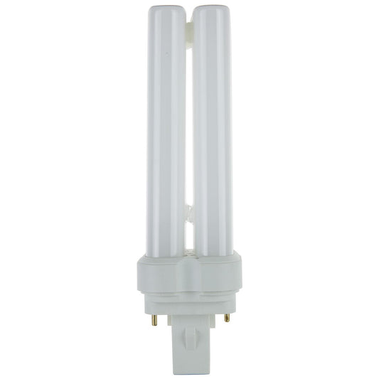 Sunlite 22 Watt FDL 2-Pin Quad Tube, GX32D-2 Base, Super White