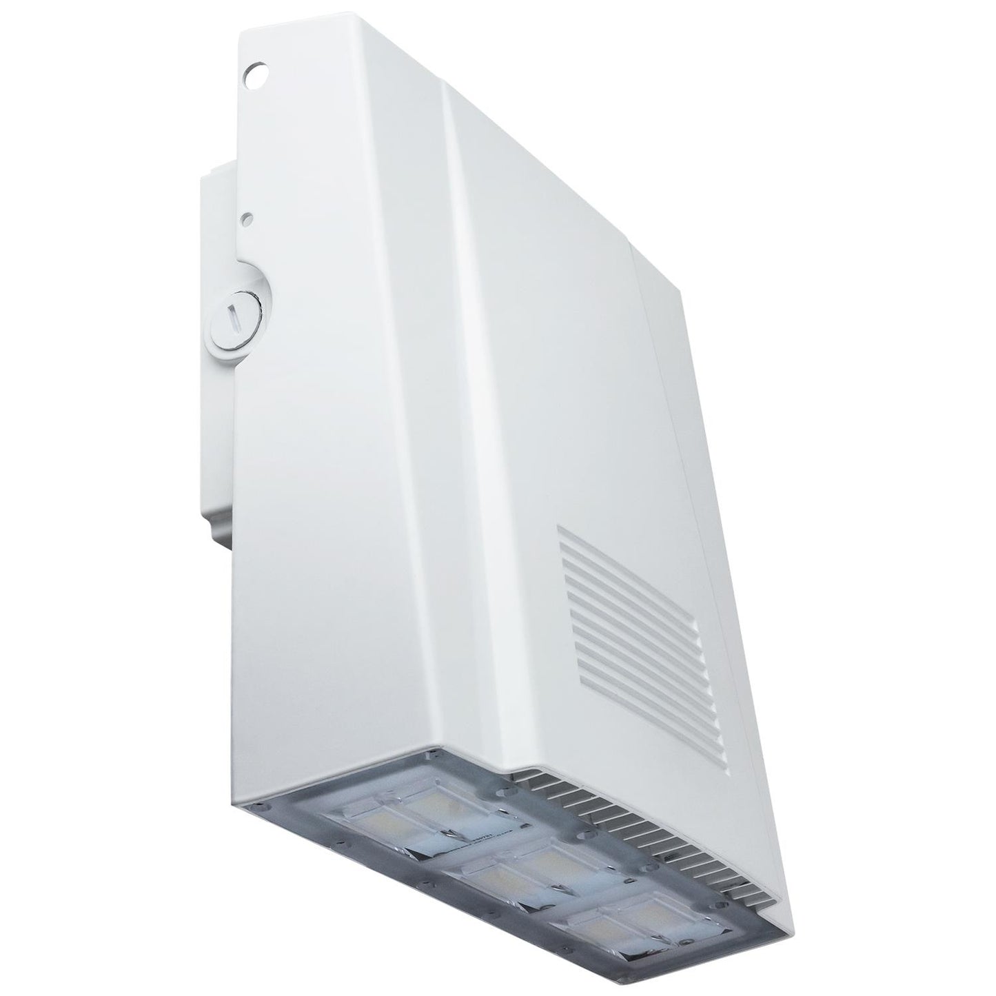 Sunlite 49168-SU LED Slim Profile Outdoor Wall Pack Fixture, 50K - Super White, 8625 Lumen, 75 Watt, White Finish