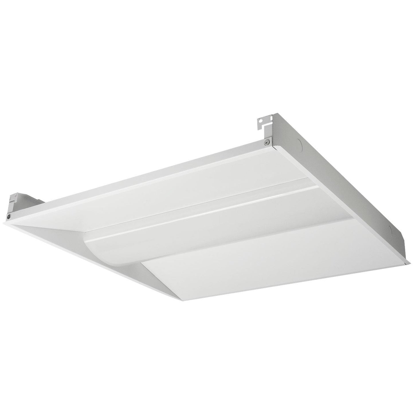 Sunlite 2X2 Square LED Lay-In Troffer Fixture, 30 Watts, 4000K - Cool White, White Finish