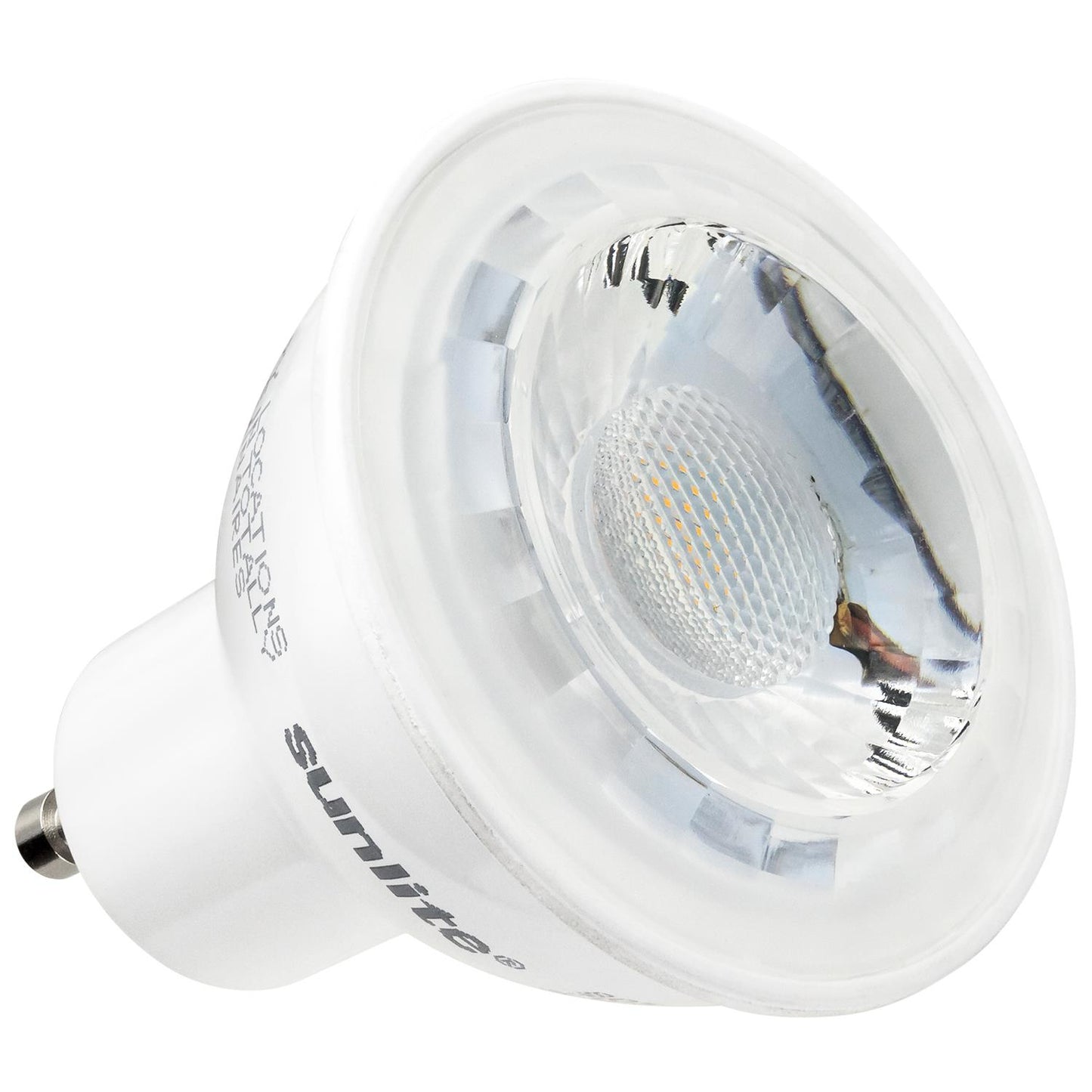 Sunlite LED PAR16 Bulb, Dimmable, 7 Watts (75 W Equivalent), GU10 Base, 5000K Super White