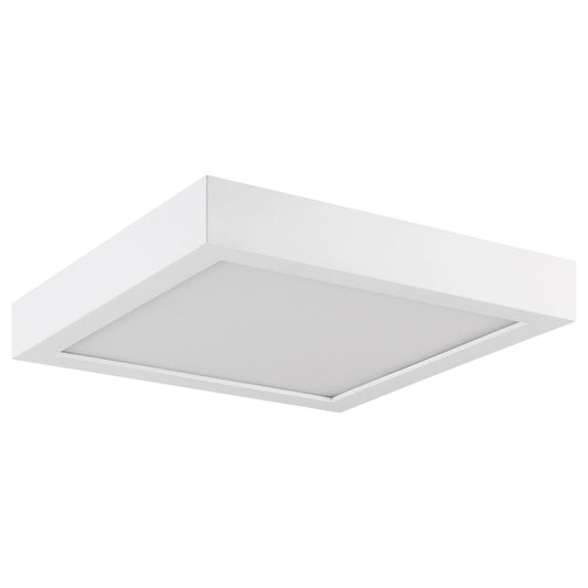 Sunlite LED 5.5-Inch Square Surface Mount Ceiling Light Fixture, 11 Watts, Dimmable, 3000K Warm White, Energy Star Certified