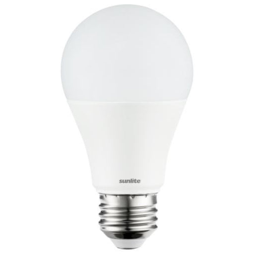 Sunlite LED A19 Light Bulb, 9 Watts (60 Watt Equivalent), 800 Lumens, Medium Base, UL Listed, 30K - Warm White