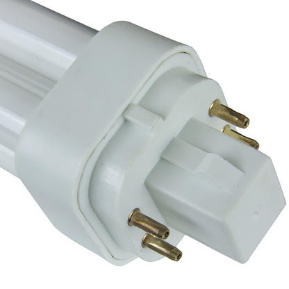 Sunlite 13 Watt PLD 4-Pin Double U-Shaped Twin Tube, G24Q-1 Base, Warm White