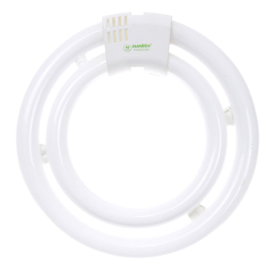 Sunlite 40 Watt T5 Double Circline, GU10Q Base, Cool White