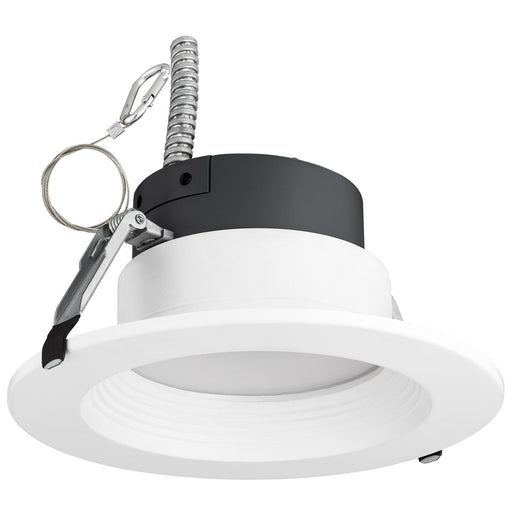 Sunlite 6" Round LED Color and Power Tunable Recessed Light Fixture, 9/13/19 Watts, Dimmable, 120/277 Volt, 750/1050/1500 Lumen, 30K/35K/40K Color Temperature, 50,000 Hour Life Span, White Finish, ETL Listed, Energy Star