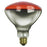 Sunlite 100 Watt BR38 Colored Reflector, Medium Base, Prismatic Red