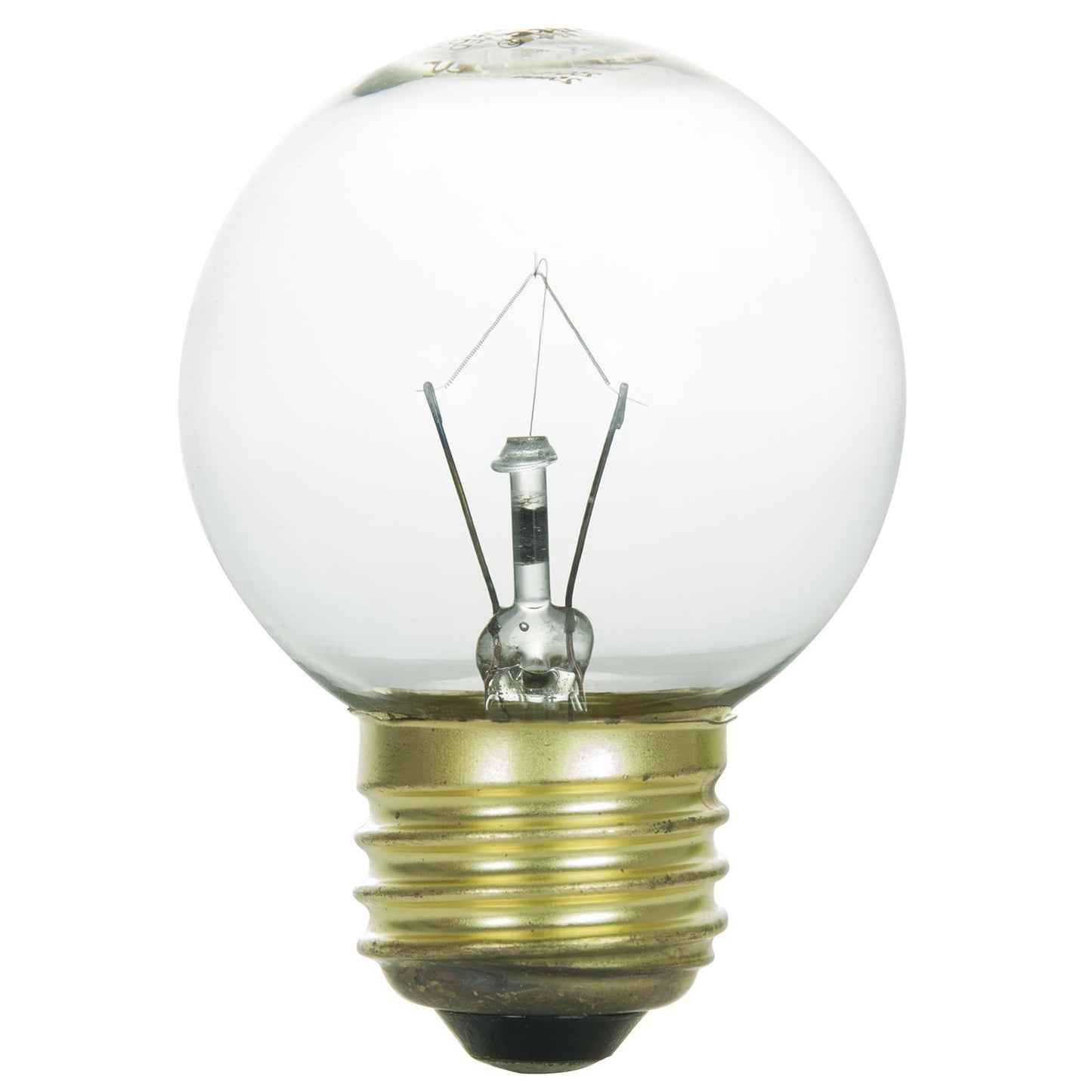 Sunlite 25 Watt G16 Globe, Medium Base, Clear