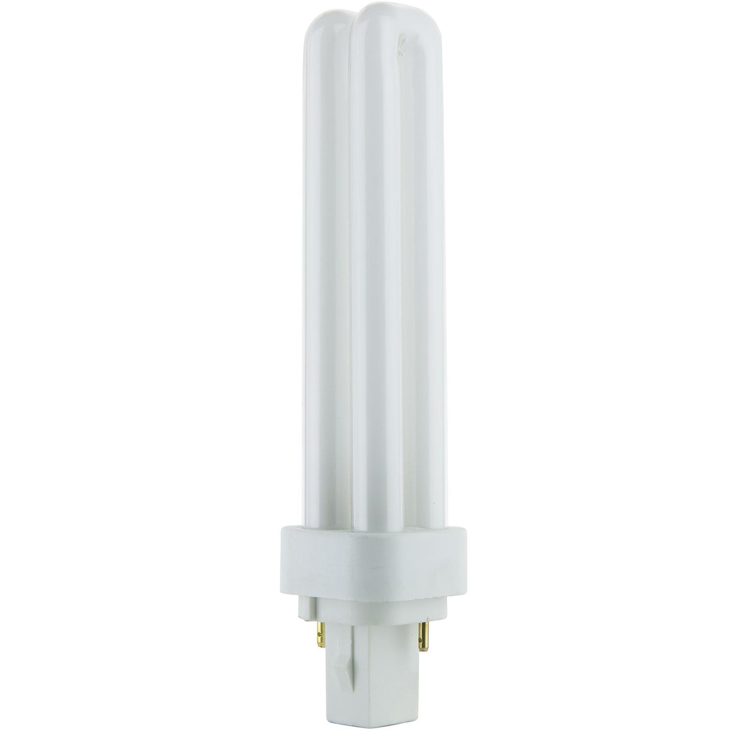 Sunlite 18 Watt PLD 2-Pin Double U-Shaped Twin Tube, G24D-2 Base, Warm White