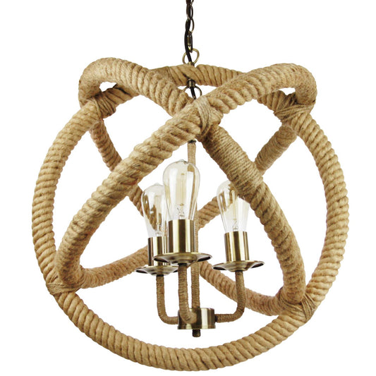 Sunlite Olimpic Viking Collection Pendant Vintage Antique Style Fixture, Antique Bronze Finish