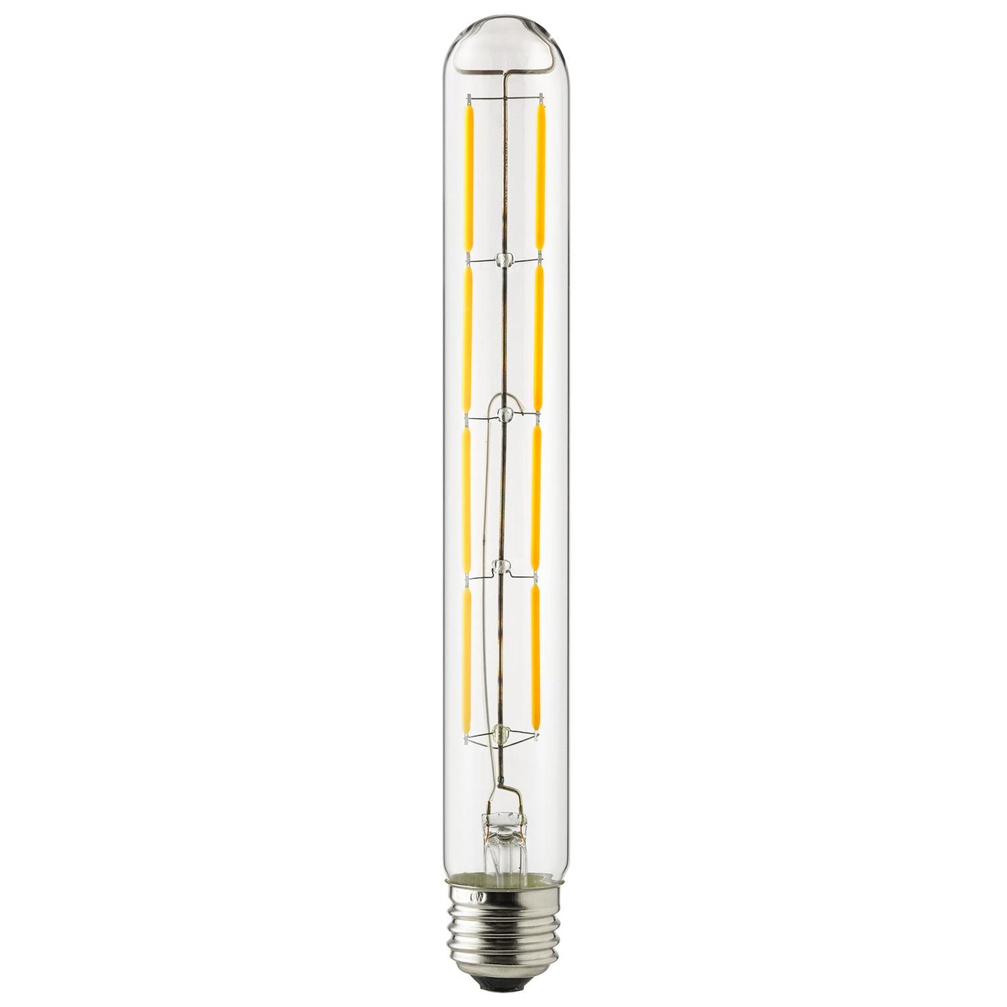 Sunlite T10/LED/AQ/6W/22K/CL/221MM LED Antique T10 6W (60W Equivalent) Light Bulb Medium (E26) Base, 2200K Warm White