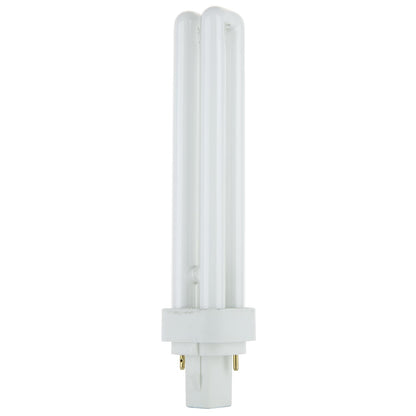 Sunlite 26 Watt PLD 2-Pin Double U-Shaped Twin Tube, G24D-3 Base, Daylight