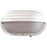Sunlite Decorative Outdoor Eurostyle Oblong Hooded Fixture, White Finish, Frosted Lens