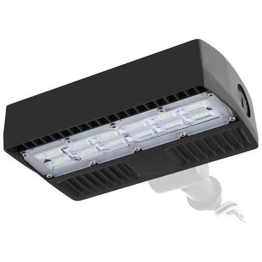 Sunlite 85321-SU LED Outdoor Street Light, 50K - Super White, 3420 Lumen, 30 Watt, Bronze Finish