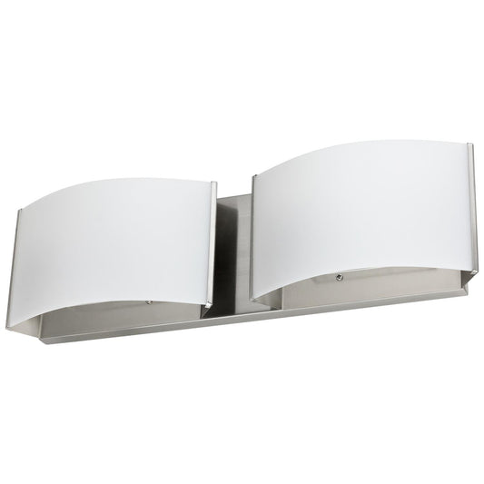 Sunlite LED Decorative Wall Sconce, Double Lens, 20 Watt, 3000K Warm White