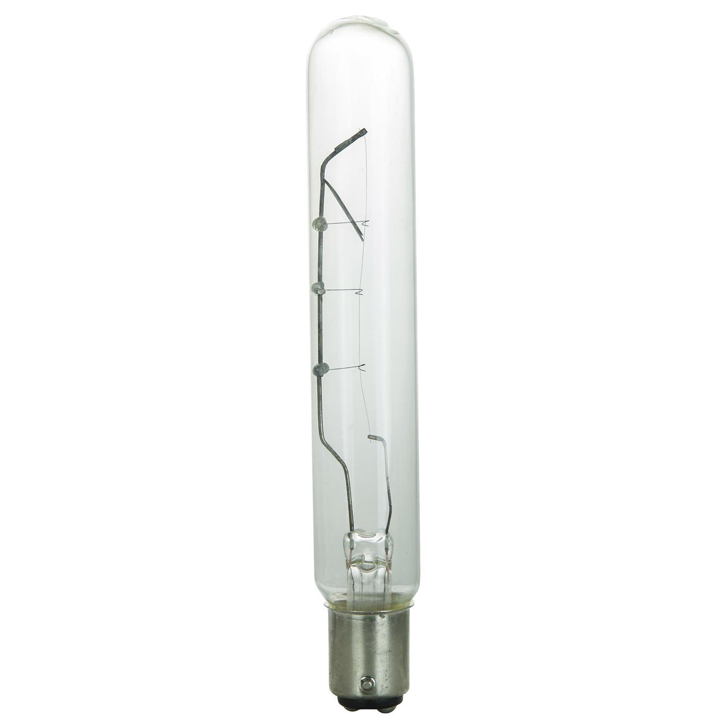 Sunlite 20T6.5/DC/CL 20 Watt T6.5 Lamp Double Contact Bayonet (BA15D) Base