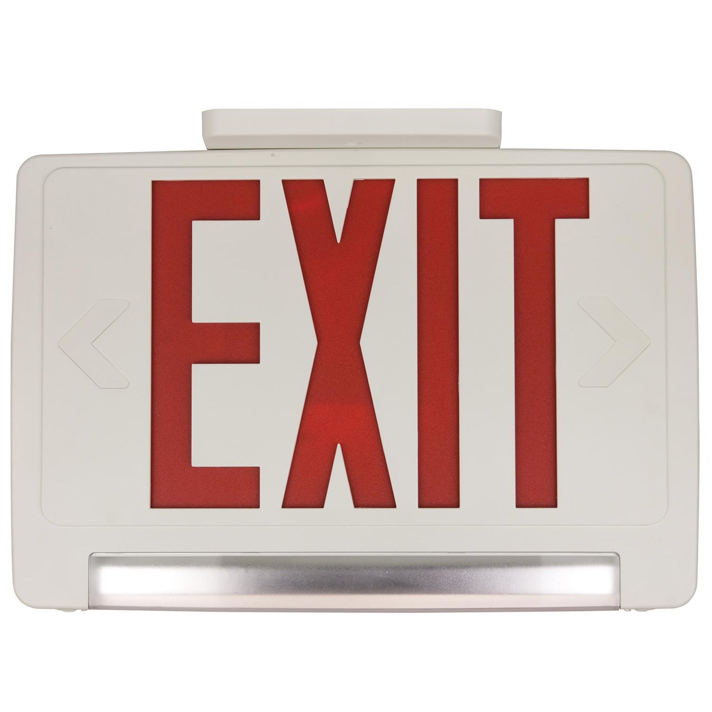 Sunlite EXIT/1/R/W/RC LED Exit And Emergency Combo Fixture
