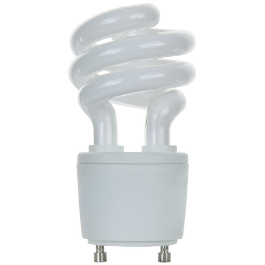 Sunlite 13 Watt GU24 Sprial, GU24 Base, Super White