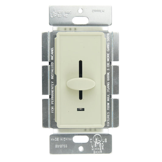 Sunlite E1020/I Slide Dimmer with LED, Ivory