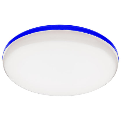 Sunlite UFO/LED/7W/30K/BLUE LED 7W (35W Equivalent) Blue UFO Pendant Fixture Light Bulbs, Medium (E26) Base, 3000K Warm White