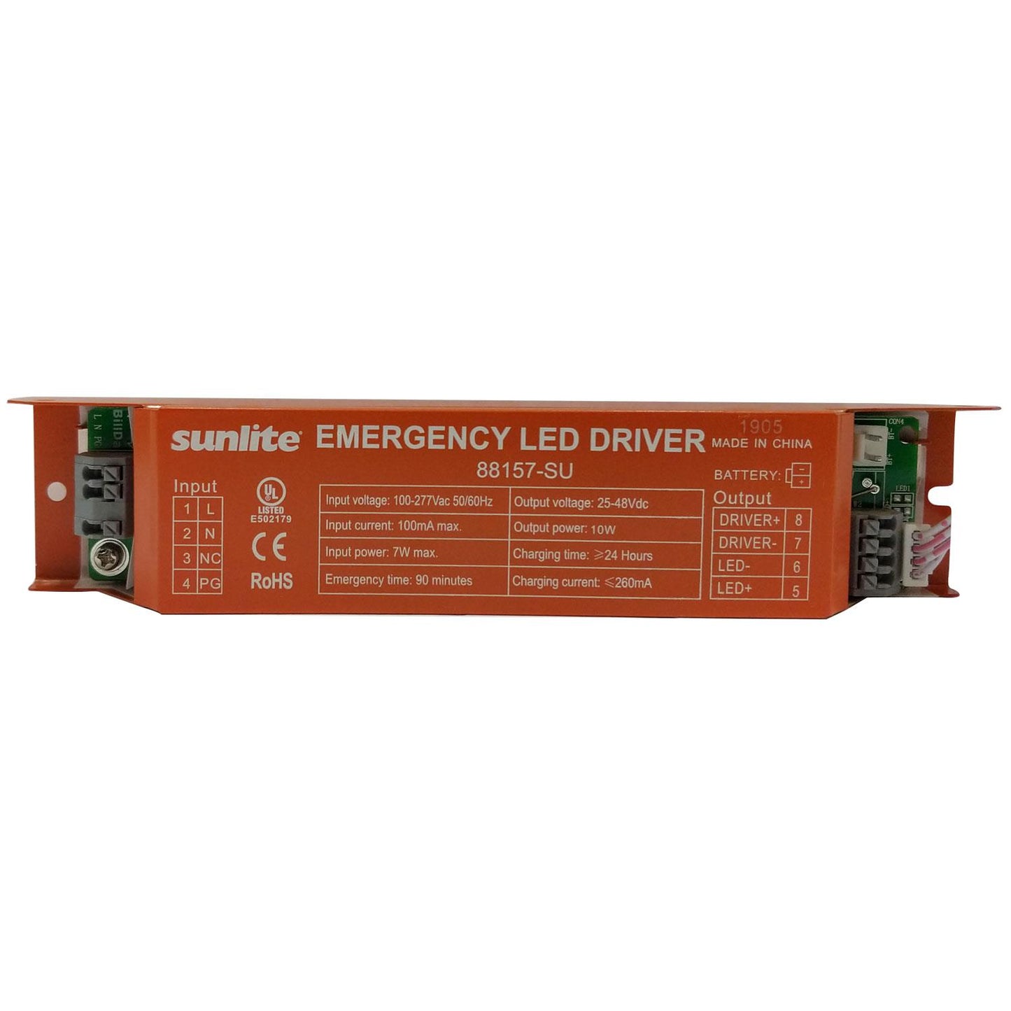 Sunlite LED Driver with Emergency Battery Backup