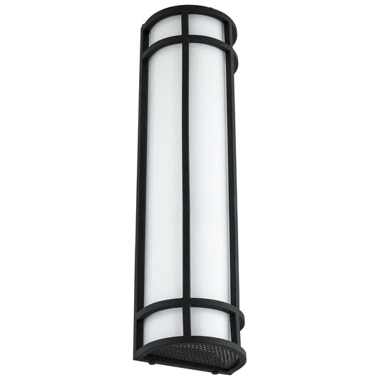 Sunlite LED 24 Inch Mission Style Wall Sconce, 23 Watts, Indoor/Outdoor, 3000K Warm White, ADA Compliant