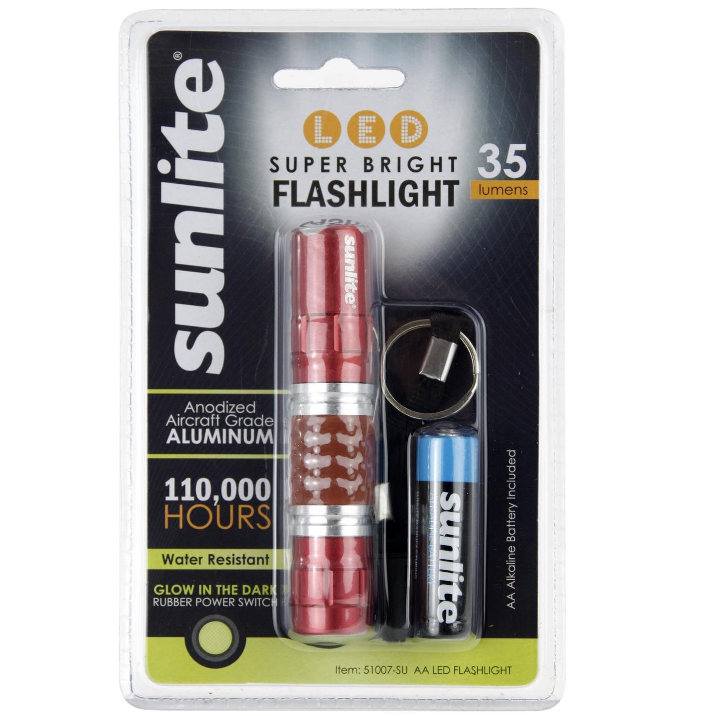 Sunlite ELE/FL/SM/CD LED Super Bright Flashlight