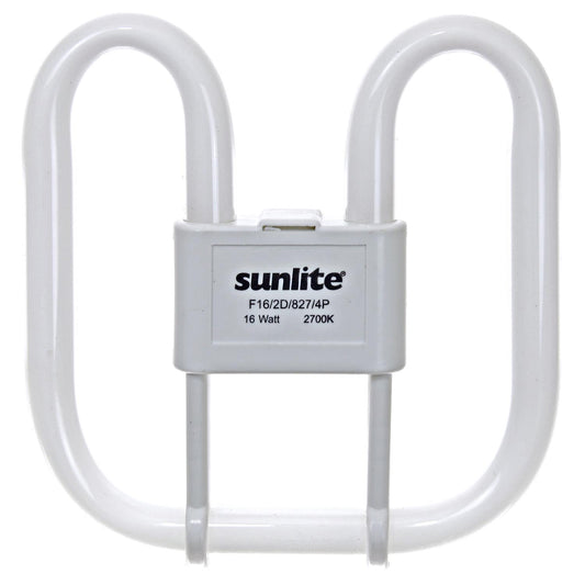 Sunlite 21 Watt 2D Lamp, GR10Q Base, Neutral White