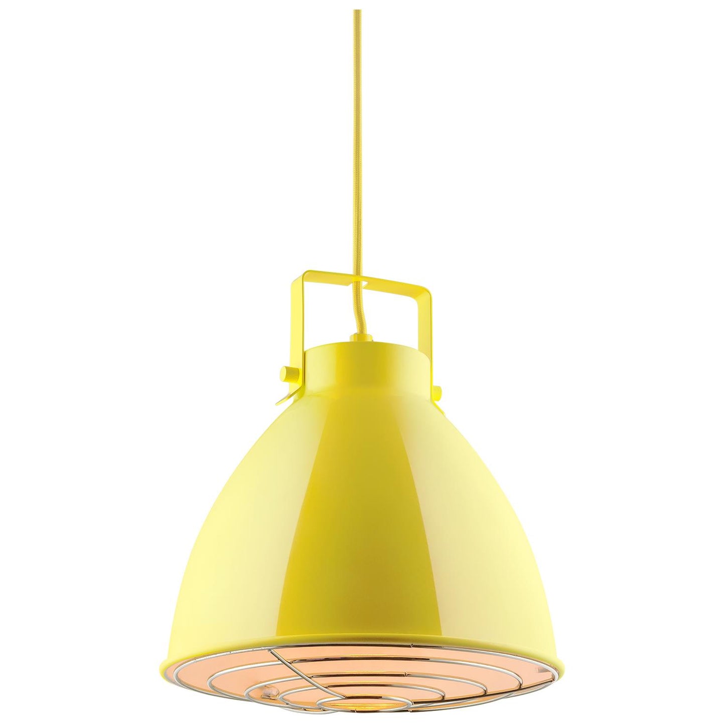 Sunlite CF/PD/Z/Y Yellow Zed Residential Ceiling Pendant Light Fixtures With Medium (E26) Base