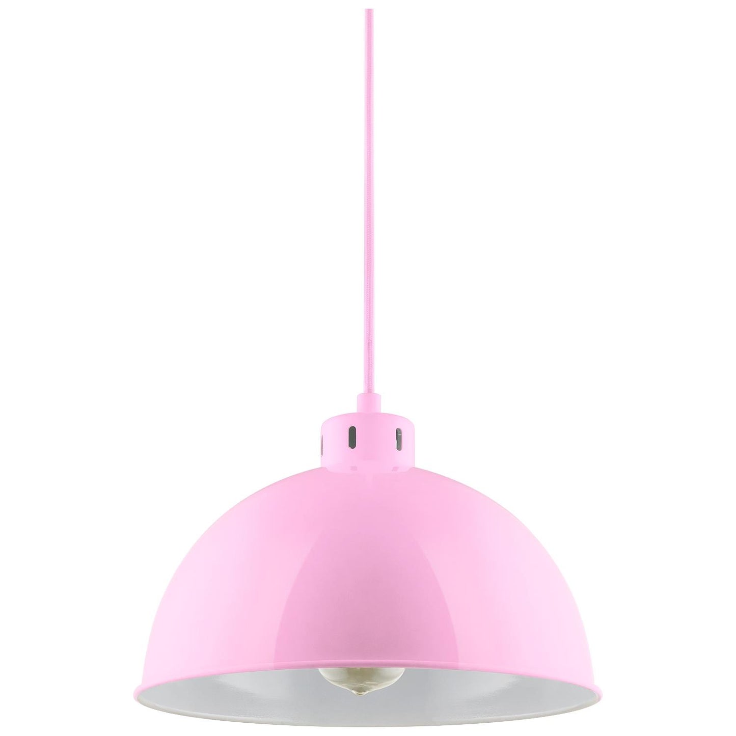 Sunlite CF/PD/S/P Pink Sona Residential Ceiling Pendant Light Fixtures With Medium (E26) Base