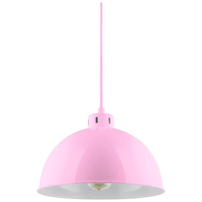 Sunlite CF/PD/S/P Pink Sona Residential Ceiling Pendant Light Fixtures With Medium (E26) Base
