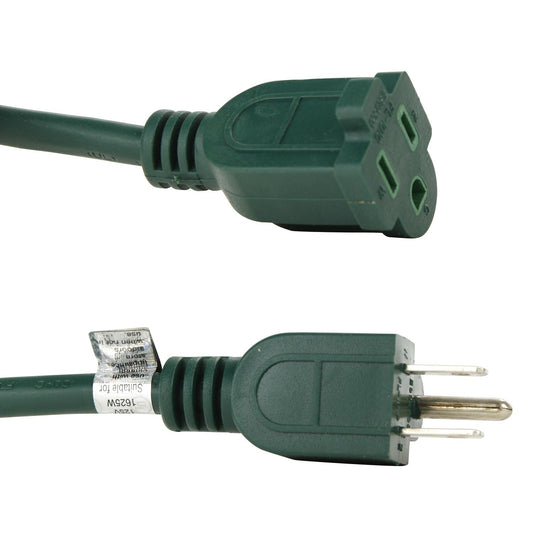 Sunlite EX40-16/3/HD/G Heavy Duty Green Extension Cord