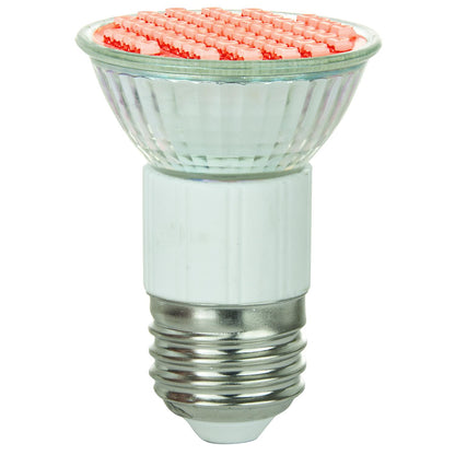 Sunlite LED MR16 Colored 2.8W (25W Equivalent) Light Bulb Medium (E26) Base, Red