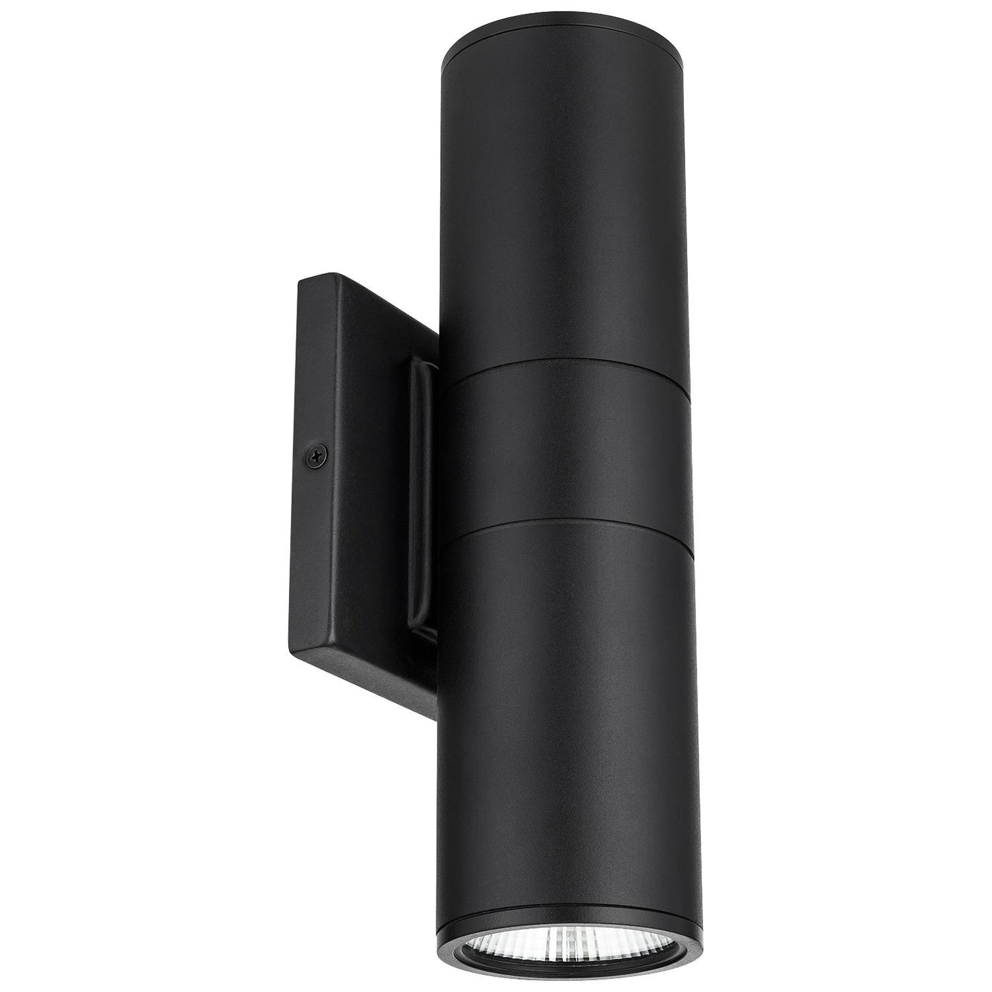 Sunlite 88133-SU LED Up and Down Outdoor Wall Light Fixture, 20 Watts, 1400 Lumens, 50,000 Hour Life Span, Black Finish, ETL Listed, Energy Star Certified, 30K - Warm White
