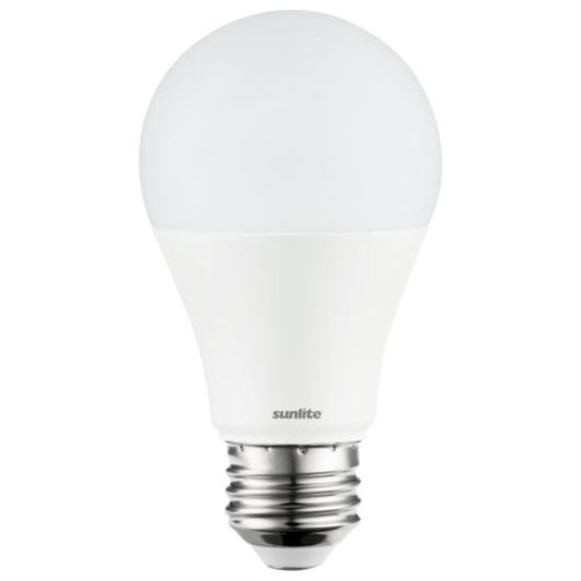 Sunlite A19 LED Bulb, 9 Watts (60W Equivalent), Medium Base (E26), 6500K Daylight, UL Listed