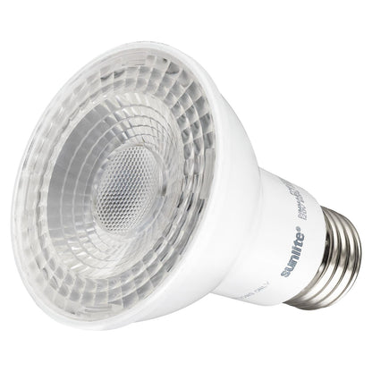 Sunlite LED PAR20 Reflector Bulb, 6 Watt (50 Watt Equivalent), Dimmable, 3000K Warm White, 450 Lumens, Medium (E26) Base, Energy Star Certified